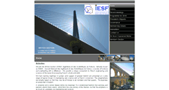 Desktop Screenshot of iesf.co.uk